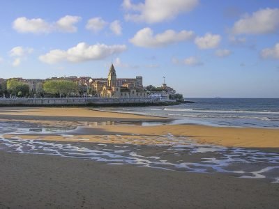 Playa de San Lorenzo en Gijón