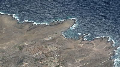 Vista aérea de San Marcos, Agulo