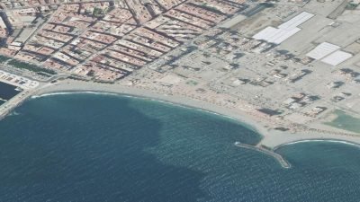 Vista aérea de San Nicolás, Adra