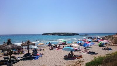 Playa de Sant Adeodato en Es Migjorn Gran