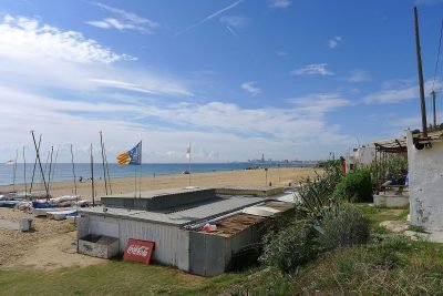 Playa de Sant Joan en Montgat