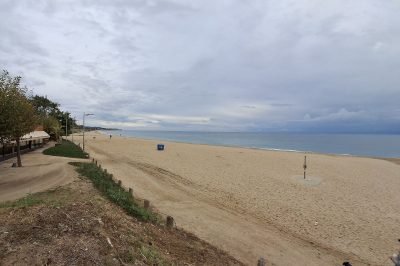 Playa de Sant Simó en Mataró