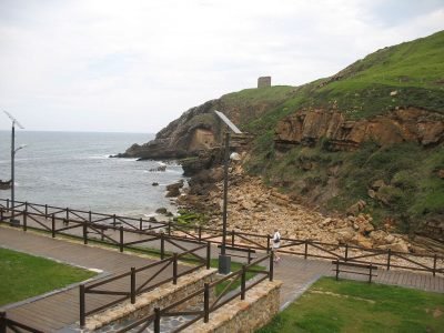 Playa de Santa Justa en Santillana del Mar