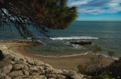 Playa de Santa Llúcia en El Perelló