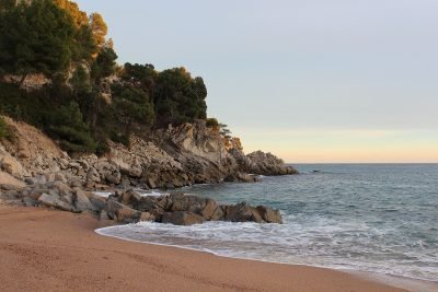 Playa de Santa María de Llorell en Tossa de Mar