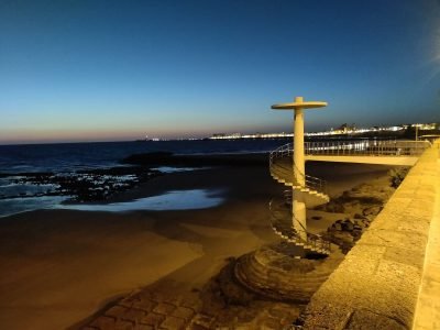 Playa de Santa María del Mar en Cádiz