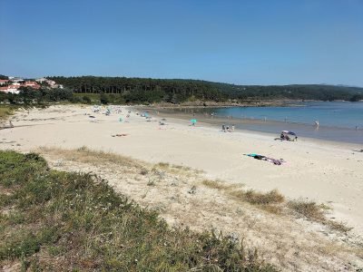 Playa de Sardiñeiro en Fisterra