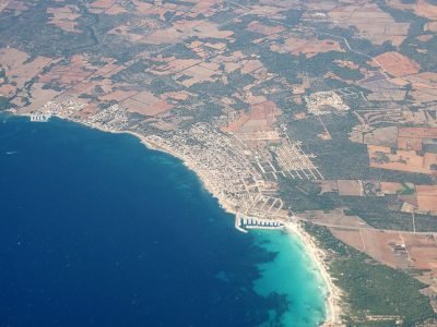 Playa de s'Arenal de Sa Rápita en Campos