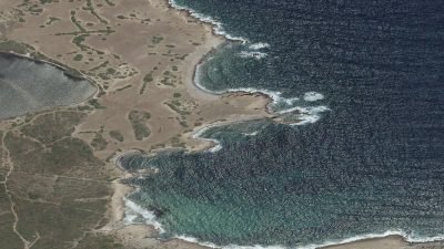Vista aérea de S'Arenal d'En Mongofre, Maó