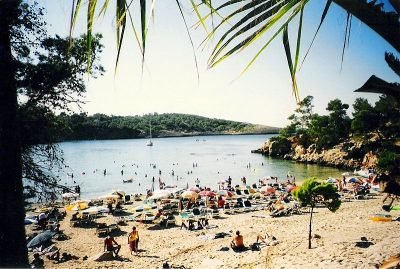 Playa de s'Arenal Gran en Sant Joan de Labritja