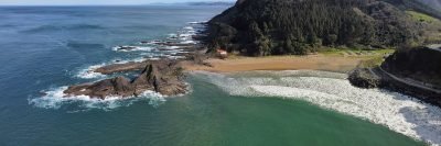 Playa de Saturrarán en Mutriku