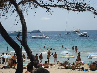 Playa de ses Salines en Formentera