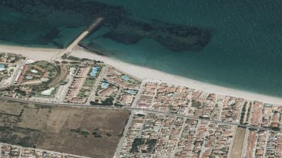 Vista aérea de Setla-Mirarrosa, Els Poblets