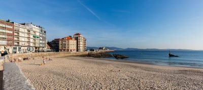 Playa de Silgar en Sanxenxo