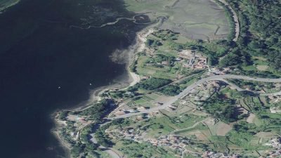 Vista aérea de Soutoxusto, Redondela