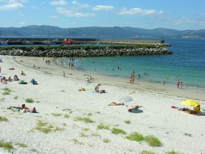 Playa de Suigrexas en Porto do Son