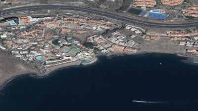 Vista aérea de Tabaiba, El Rosario