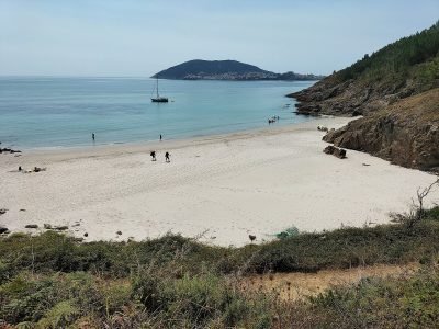 Playa de Talón en Fisterra