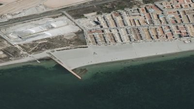 Vista aérea de Tamarit, Santa Pola