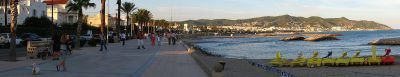 Playa de Terramar en Sitges