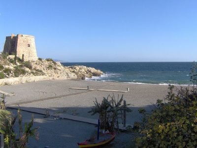 Playa de Tesorillo en Almuñécar