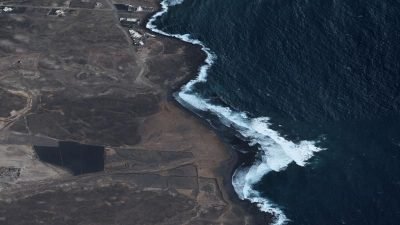 Vista aérea de Tía Vicenta, Teguise