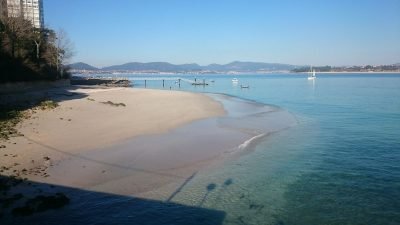 Playa de Toralla en Vigo