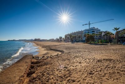 Playa de Torrelamata en Torrevieja