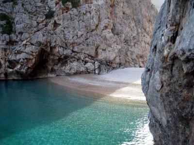 Playa de Torrent de Pareis en Escorca