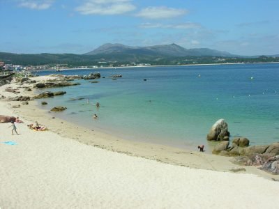 Playa de Touro en Ribeira