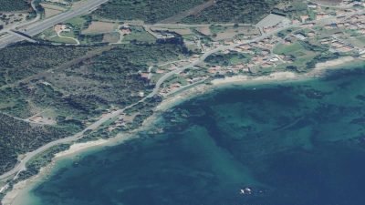 Vista aérea de Toxal, A Pobra do Caramiñal