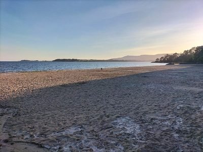 Playa de Tronco en Rianxo
