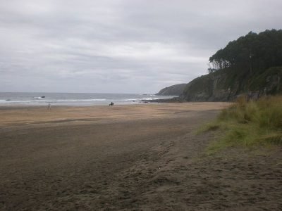 Playa de Turbeiriza en Valdés