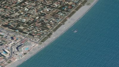Vista aérea de Urbanización Roquetas de Mar, Roquetas de Mar