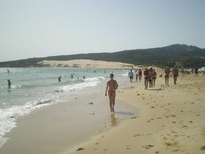 Playa de Valdevaqueros en Tarifa