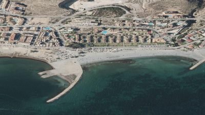 Vista aérea de Varadero, Santa Pola