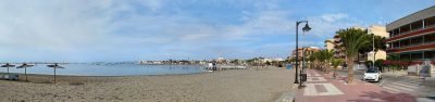 Playa de Villananitos en San Pedro del Pinatar