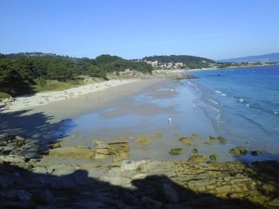 Playa de Viñó en Cangas