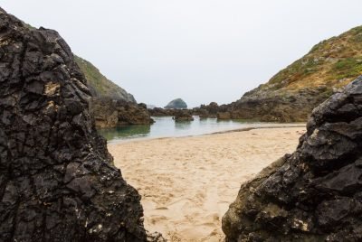 Playa de Xiglu en Llanes