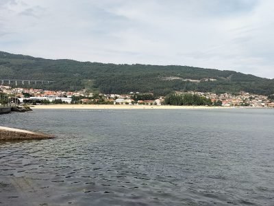 Playa de Xunqueira en Moaña