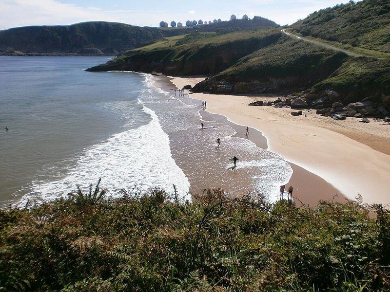 Playa Xivares 1 y 2 en Carreño, Asturias